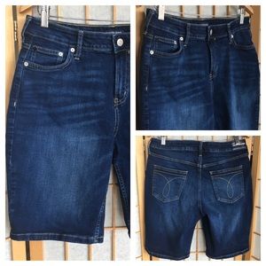 Calvin Klein Jean Shorts SZ 12